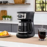 Mr. Coffee® 12-Cup Programmable Coffee Maker with Strong Brew Selector, Stainless Steel