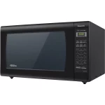 Panasonic 1.6 Cu. ft. Countertop Microwave Oven with Inverter Technology, Black NN-SN736B, New