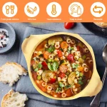 Kyoffiie Slow Cooker Liners fit 6-8 Quart Oval Slow Cooker Leakproof Dishwasher Safe Cooking Liner for Kitchen Supplies