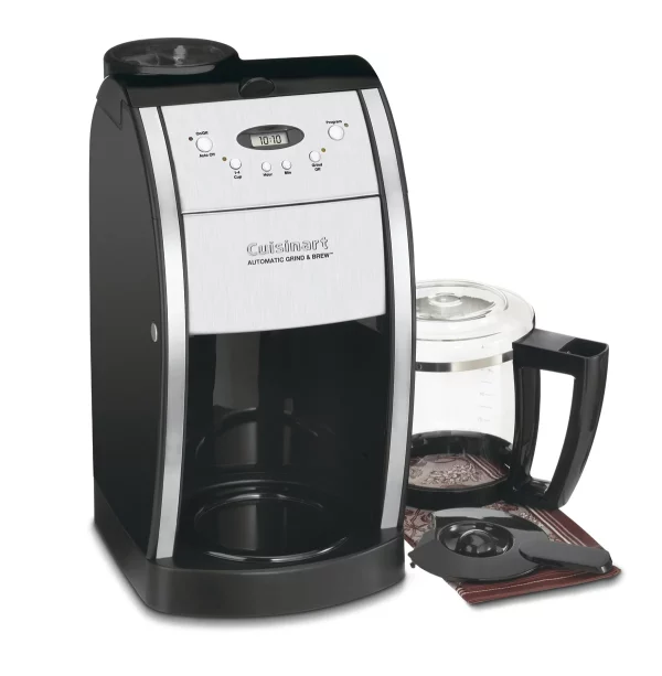 Cuisinart Grind & Brew™ 12 Cup Automatic Coffeemaker, Silver