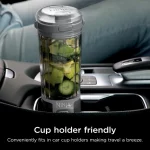 Ninja Blast 16 oz. Personal Portable Blender with Leak Proof Lid and Easy Sip Spout, Perfect for Smoothies, Black, BC100BK