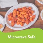 Chinet Classic® Premium Disposable Paper Platters, White, 12 ⅝ x 10", 30 Count