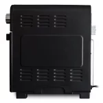 Deco Chef 24 QT Black Countertop Toaster Oven with built-in Air Fryer and included Accessories