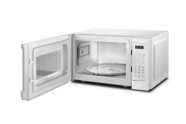 Danby 1000W 1.1 Cubic Feet Convenient User-Friendly Countertop Microwave, White
