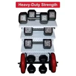 Kitchen Pegboard 32 in. x 32 in. Steel Peg Board Pantry Organizer Kitchen Pot Rack Metallic Pegboard and Black Peg Hooks