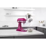 All Metal Grey Grain Mill Attachment for KitchenAid Stand Mixer