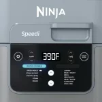 Speedi Rapid Grey 24-Cup Steam Cooker and Air Fryer with 12 in 1 Functionality SF301