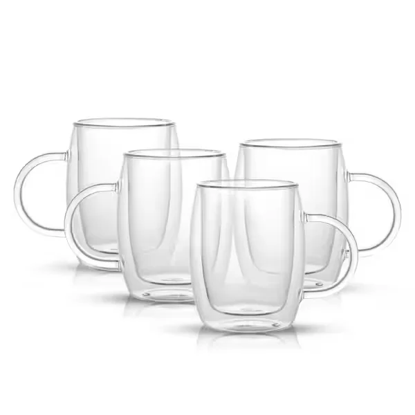 Aroma 13.5 oz Double Wall Insulated Glasses, Set of 4