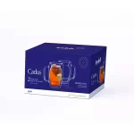 Cadus 10 oz. Double Wall Coffee Glasses (Set of 4)