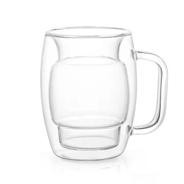 Cadus 10 oz. Double Wall Coffee Glasses (Set of 4)