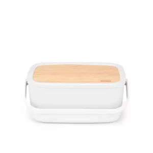Nic Light Gray Bread Box