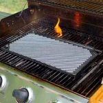 Double Play 16.75 in. Black Cast Iron Reversible Stovetop Griddle