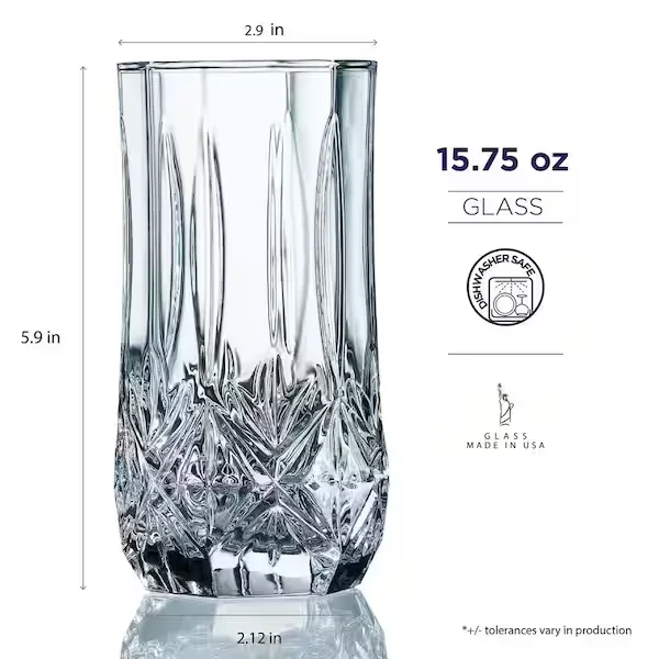 Brighton 16-Piece Tumbler Set