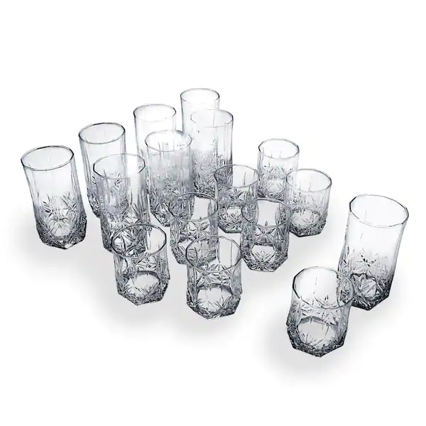 Brighton 16-Piece Tumbler Set