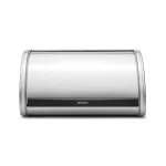 Roll Top Medium Matte Steel Bread Box