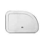 Roll Top Medium Matte Steel Bread Box