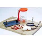 4-Piece Cast Iron Cookware Set in Multi-Colored