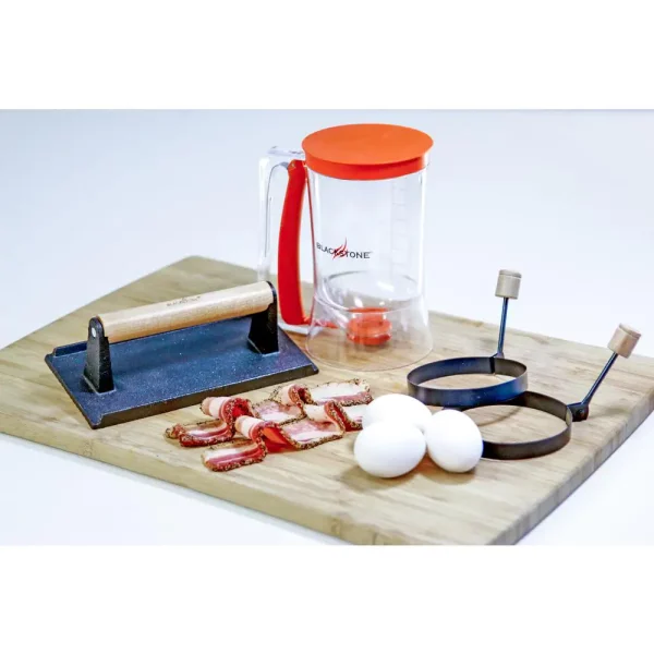 4-Piece Cast Iron Cookware Set in Multi-Colored