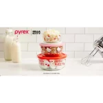6-piece Glass Food Storage Set: Hello Kitty My Favorite Flavor