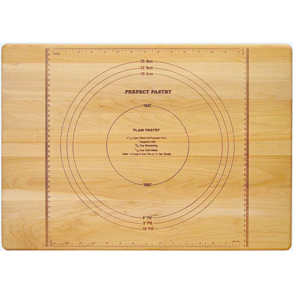 Perfect Pastry Wooden Reversible Cutting Board