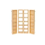 57 in. H x 12 in. W x 7.5 in. D Wood Swing-Out Cabinet Pantry Kit