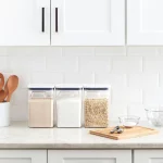 Good Grips 4.4 qt. Large POP Food Storage Container with Airtight Lid and Scoops (3-Pack)