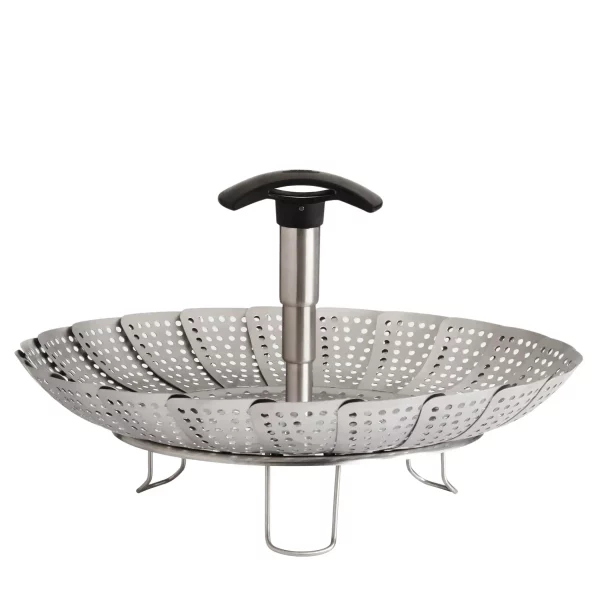 Good Grips Stainless Steel Steamer with Extendable Handle