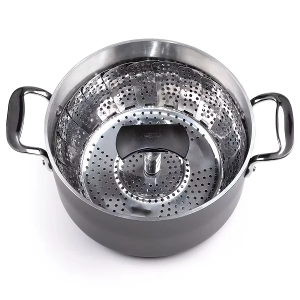 Good Grips Stainless Steel Steamer with Extendable Handle