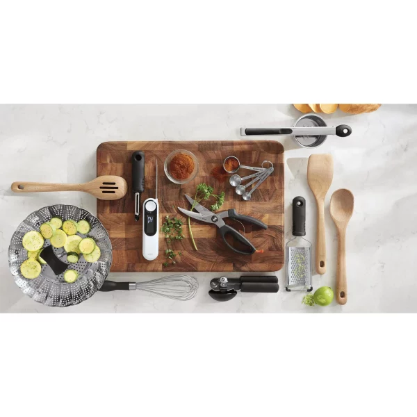 Good Grips Stainless Steel Steamer with Extendable Handle