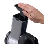 Professional Saladshooter 114 W Black Electric Food Slicer and Food Shredder