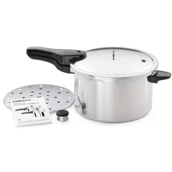 8 Qt. Aluminum Pressure Cooker