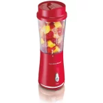 14 oz. Red Single Speed Single Serve Blender with Plastic Jar