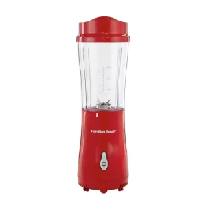 14 oz. Red Single Speed Single Serve Blender with Plastic Jar