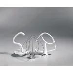 Eclectrics 4.5 Qt. 12-Speed Red All-Metal Stand Mixer