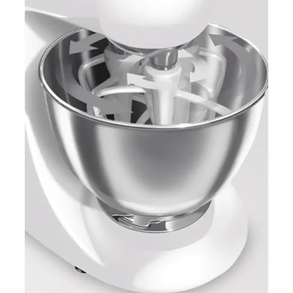 Eclectrics 4.5 Qt. 12-Speed Red All-Metal Stand Mixer