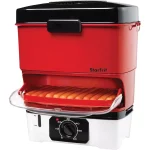 Red Electric Hot Dog Steamer