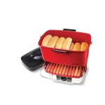 Red Electric Hot Dog Steamer