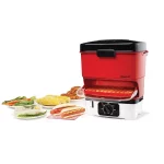 Red Electric Hot Dog Steamer