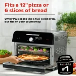 18L Omni Plus Air Fry Oven Stainless Steel
