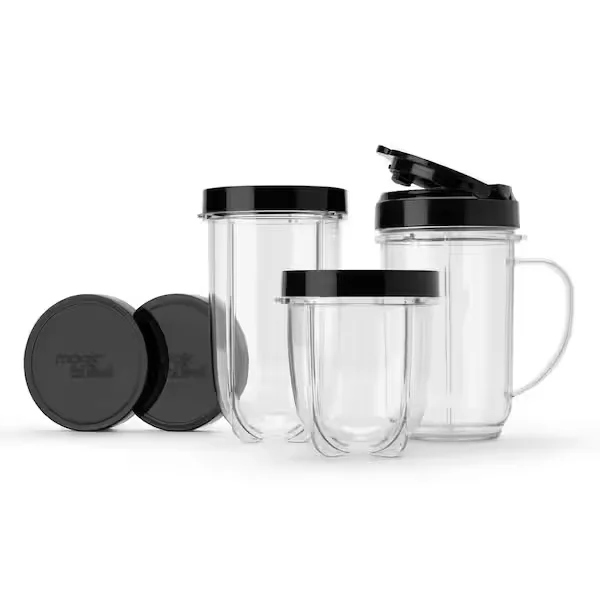18 oz. Single Speed Silver Jar Blender with Recipe Book