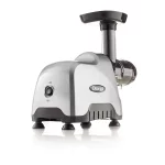 Compact Slow Masticating Nutrition System Silver Juicer