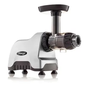 Compact Slow Masticating Nutrition System Silver Juicer