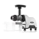 Compact Slow Masticating Nutrition System Silver Juicer