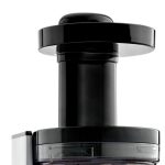 Silver Vertical Juicer, Masticating, Rounded Front
