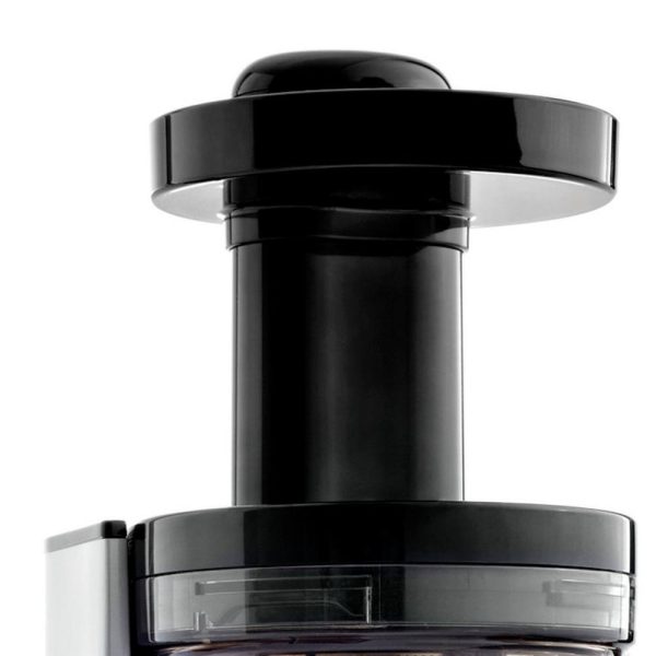 Silver Vertical Juicer, Masticating, Rounded Front