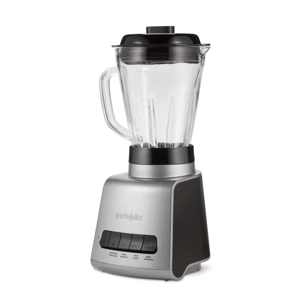 52 oz. 4-Speed Silver Countertop Blender