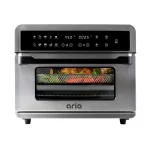 All-in-1 Premium 30 Qt. Stainless Steel Touchscreen Air Fryer Toaster Oven with Recipe Book