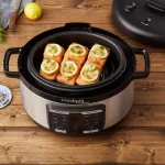 Express 6 Qt. Stainless Steel 3-Piece Oval Max Electrical Pressure Cooker