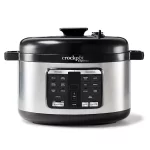 Express 6 Qt. Stainless Steel 3-Piece Oval Max Electrical Pressure Cooker