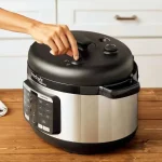 Express 6 Qt. Stainless Steel 3-Piece Oval Max Electrical Pressure Cooker